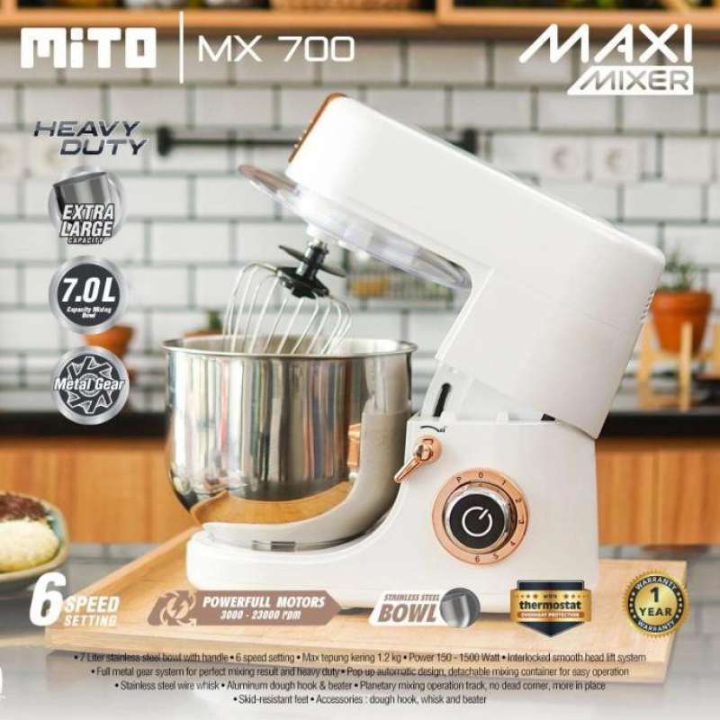 Jual Mito Mixer Maxi MX700 di Seller JOLELEKTRONIK Official Store SHARP PRJ Blibli