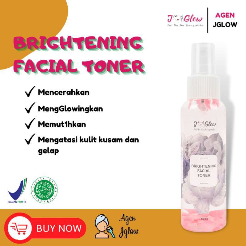 Promo Jglow Brightening Face Toner Glowing Skin J Glow Skincare Toner
