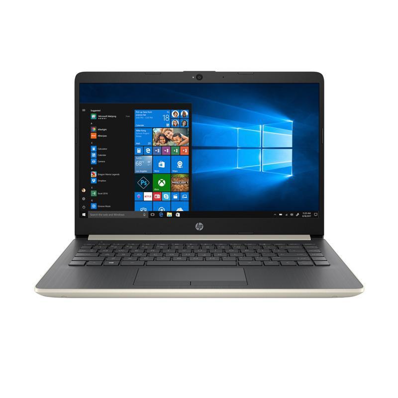 Jual HP 14s-cf1032TX Notebook - Gold [Core i5-8265U / 14.0