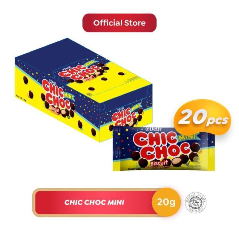 Jual Delfi Chic Choc Mini [20g x 20 Pcs] di Seller Nirwana Lestari ...