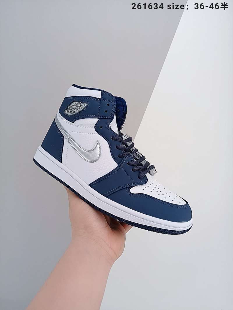 Jual NIKE AIR Jordan 1 Mid aj1 high top basketball shoe is made of