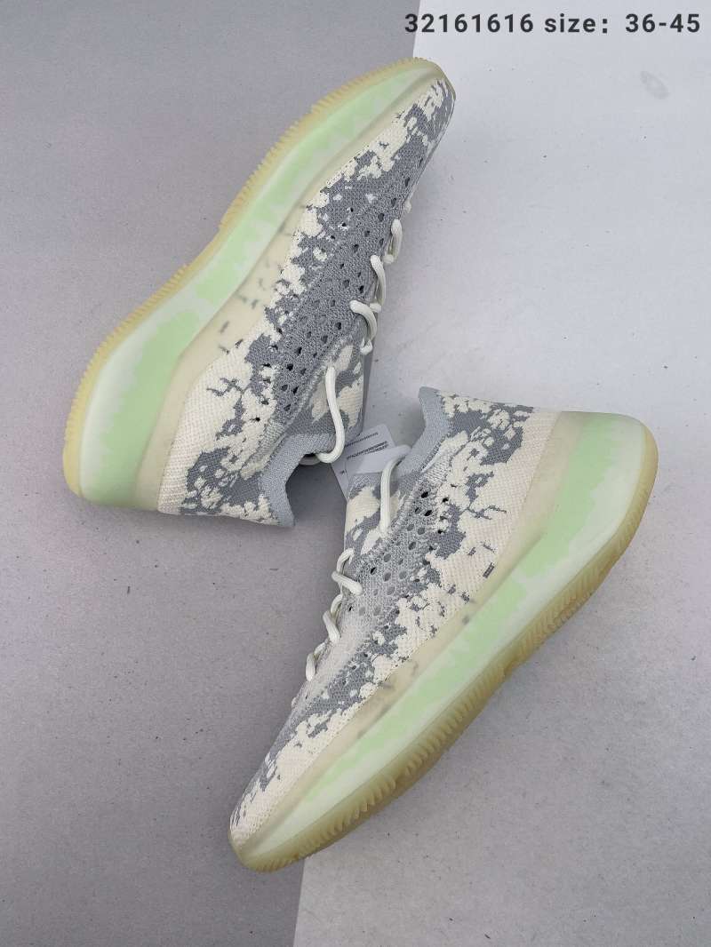 Jual Adidas yeezy boost 3 Alien coconut hollow popcorn running shoe FV3