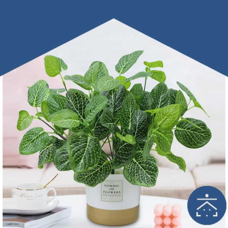 Jual Bunga Hiasan Plastik Tanaman Hias Murah Meja Ruang Tamu Seserahan