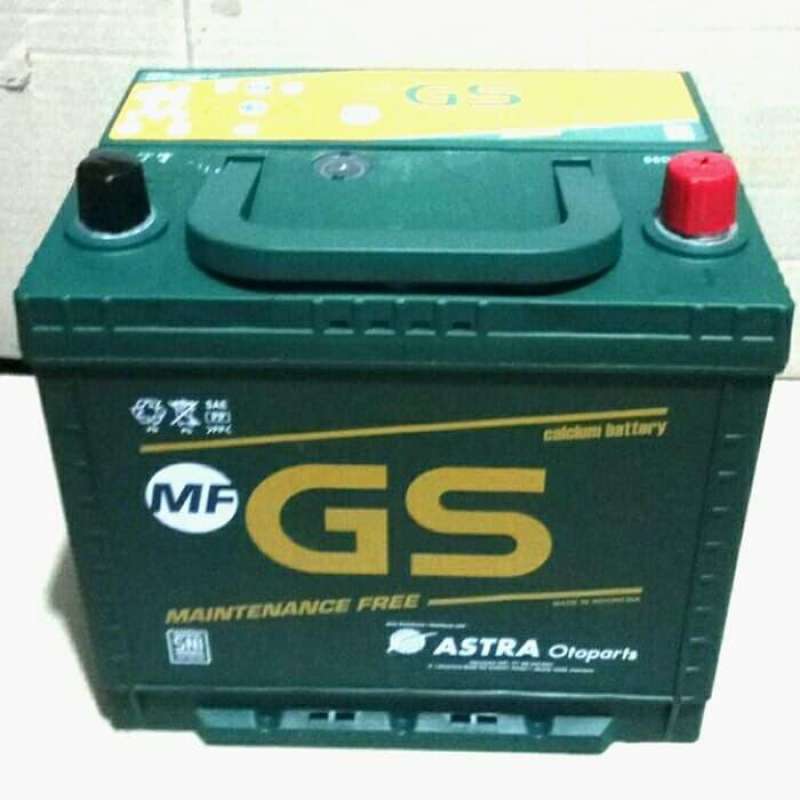 Jual Aki Accu Gs Mf 55D23L, Innova Bensin, Fortuner Bensin, Camry