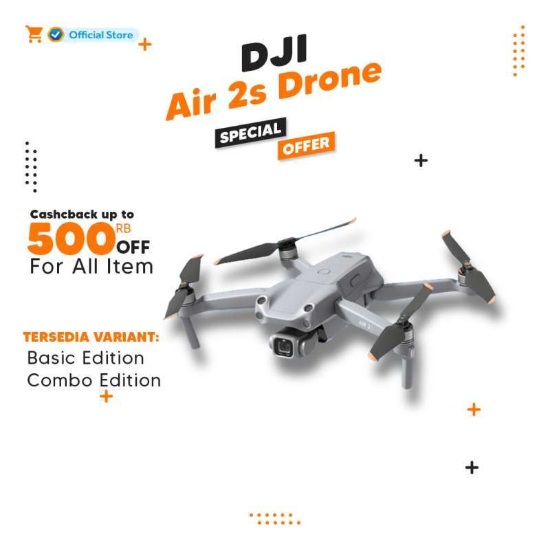 Jual DJI Air 2S Fly More Combo Smart Controller Drone 4K Camera Mavic ...