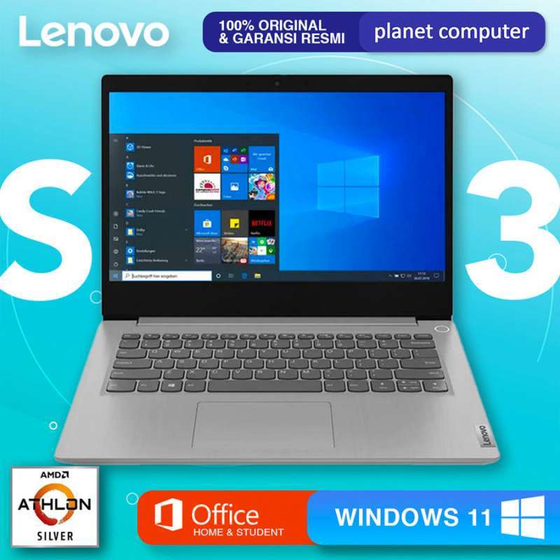 Jual Lenovo Ideapad Slim 3 14ada05 Amd 3020e 4gb 256gb Ssd Windows 11 ...