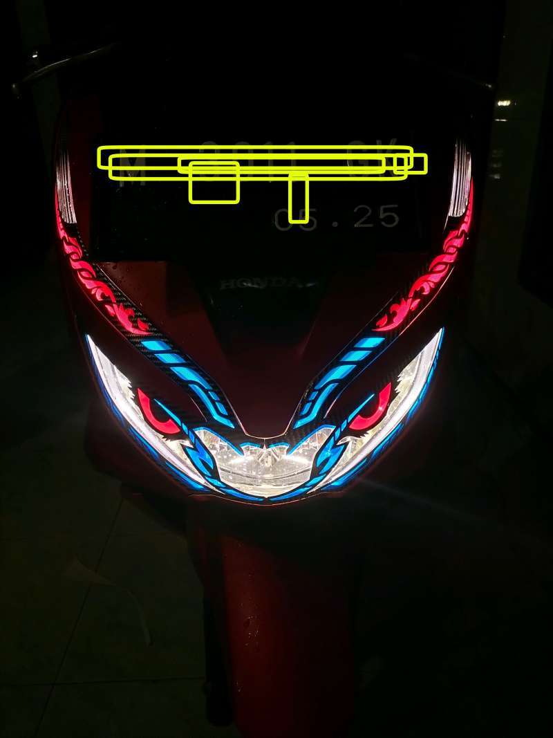 Jual Stiker lampu PCX th 2018-2021 di Seller Mas Adi_Store - Mas Adi