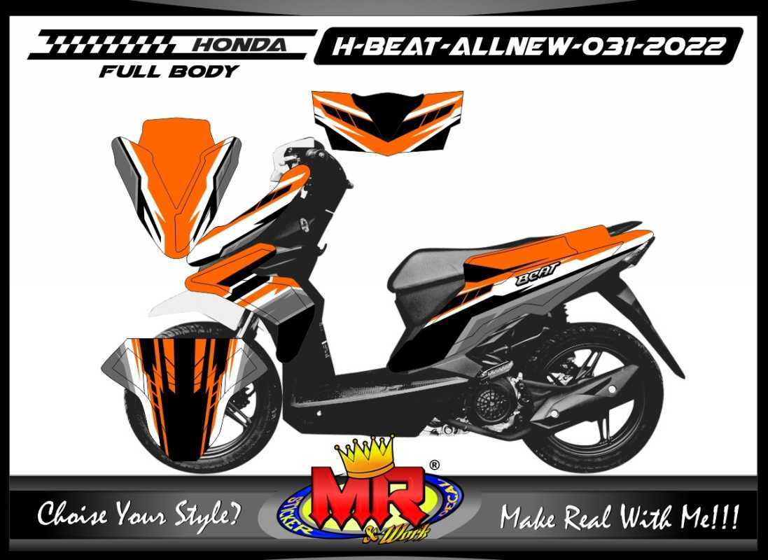 Promo Decal Stiker Honda Beat AllNew FullBody Stiker Decal Spesial