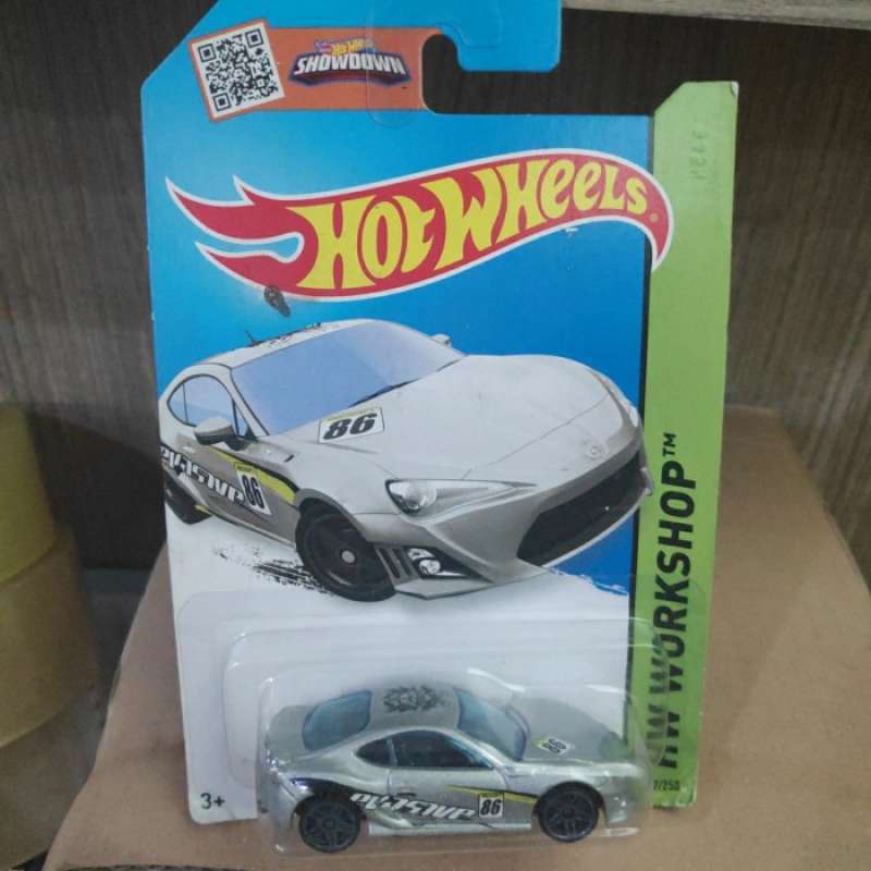 Jual HOT WHEELS TOYOTA GT86 86 SCION FR S SILVER EVASIVE HW WORKSHOP di ...
