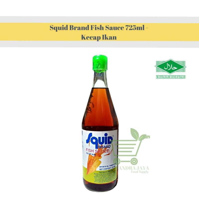 Jual Squid Brand Fish Sauce 725ml - Kecap Ikan Di Seller Chandra Jaya