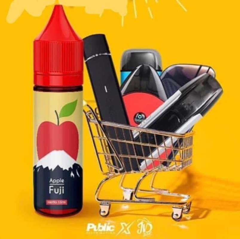 Jual Apple Fuji Salt Nic Liquid 30MG 15ML Salt Nicotine Apple Fuji for