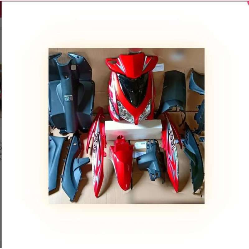 Jual Full Set Cover Body Vario 110 Old Vario Karbu lampu depan di Seller Bulbulstore Kp