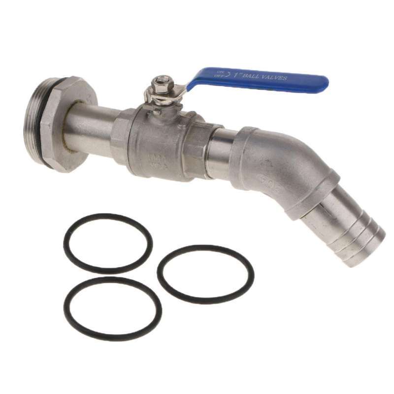 Jual 32mm Caliber~Tilt Nozzl Drum Adapter Barrel Valve Outlet for 200 L ...