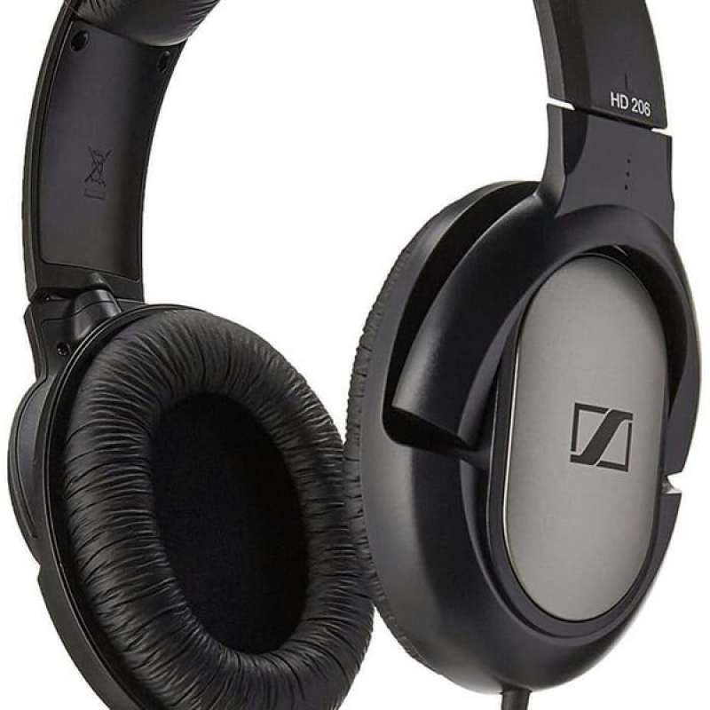 Ear Headphone Sennheiser Hd 206 With Mic Sennheiser HD 206 Wired
