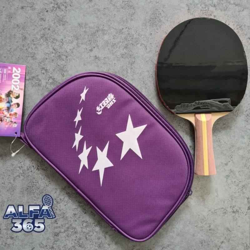 Promo Bat Tenis Meja DHS 2002 / R2002 + Tas Cover Original Bet