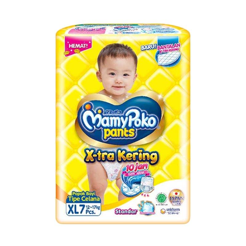 Jual MamyPoko Pants Standar Popok Bayi [Size XL/ 7 pcs] di Seller