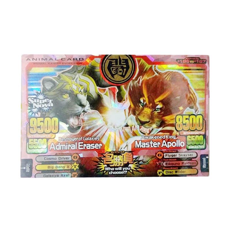 Jual Animal Kaiser Ultra Admiral Eraser vs Master Apollo Evo 8DX Card