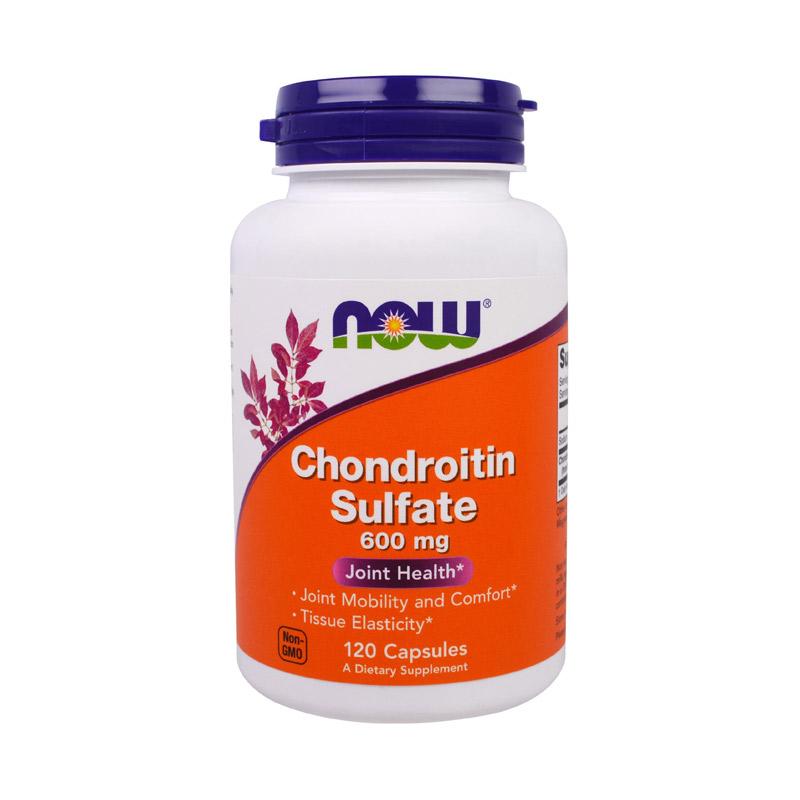 Jual Now Foods Chondroitin Sulfate 600 mg Suplemen [120 Capsules] di