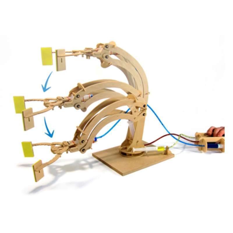 Jual Pathfinders Hydraulic Robotic Arm Wooden Kit di Seller LatestBuy