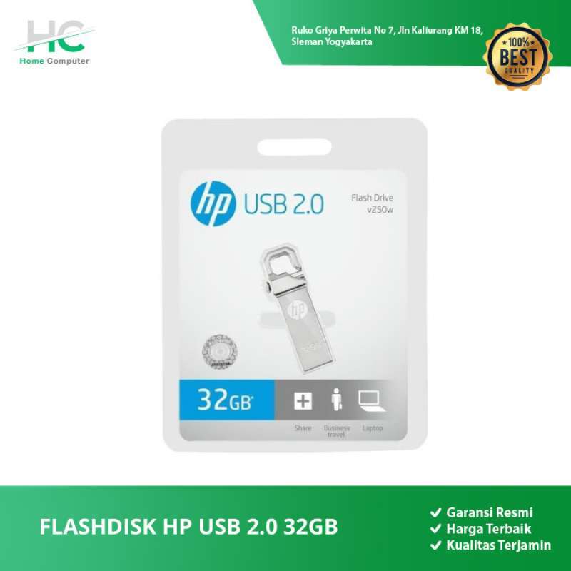 Promo Flashdisk HP v250w 32GB Diskon 26% di Seller Home Computer