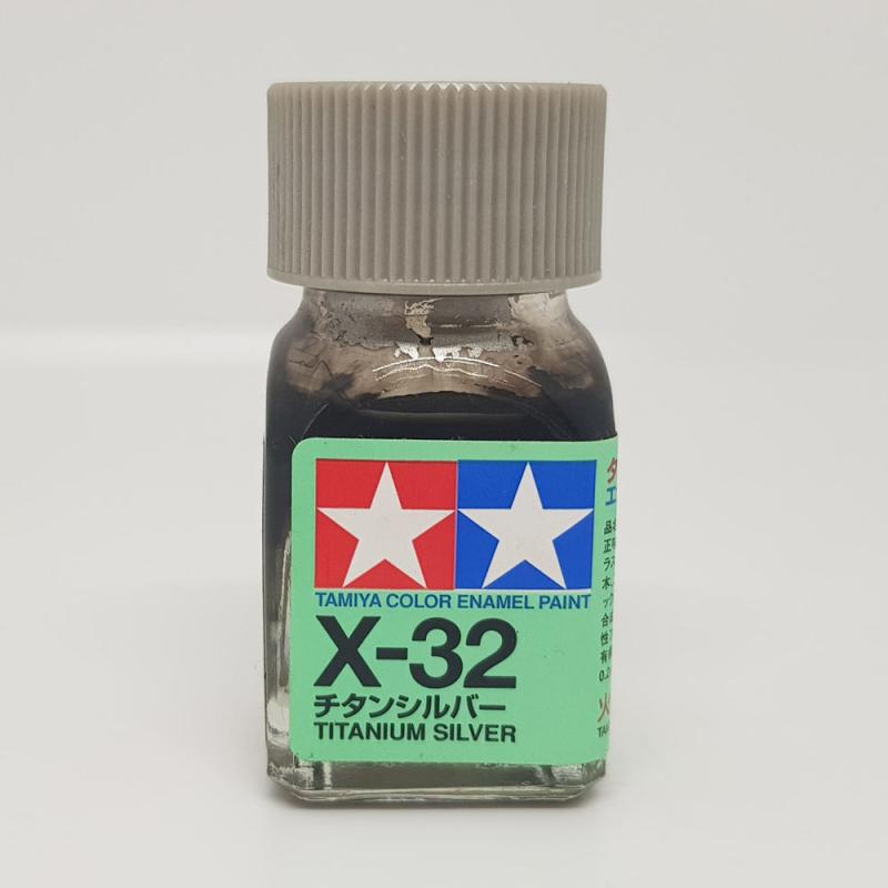 Jual Tamiya Enamel X32 Titanium Silver Gundam Model Kit Tool di