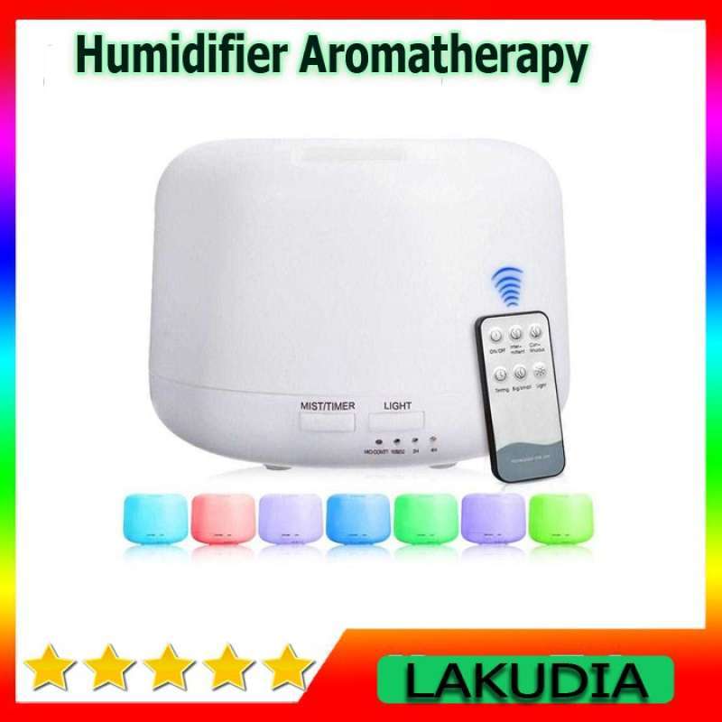 Jual Air Humidifer Elektrik 300Ml + 7 Warna Led Dan Kontrol Jarak Jauh ...