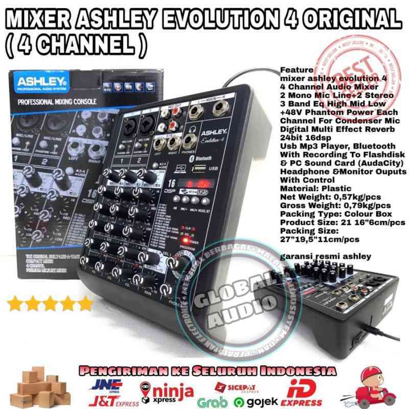Jual Mixer Audio Ashley Evolution 4 New / Mixer EVOLUTION4 Model ...