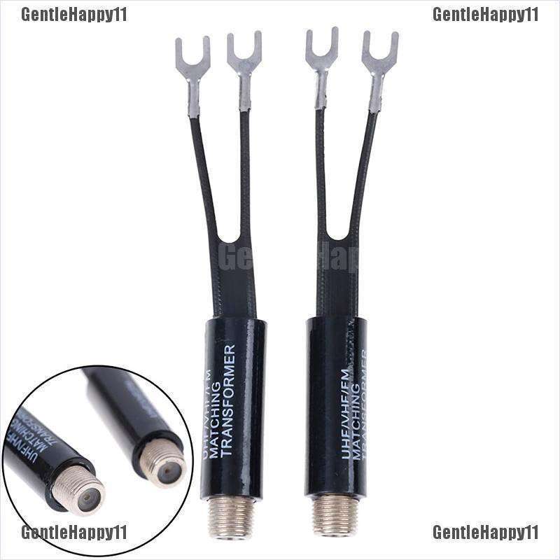SG Store 3 STÜCKE UHF/VHF/FM Transformator 75 Ohm auf 300 Ohm F