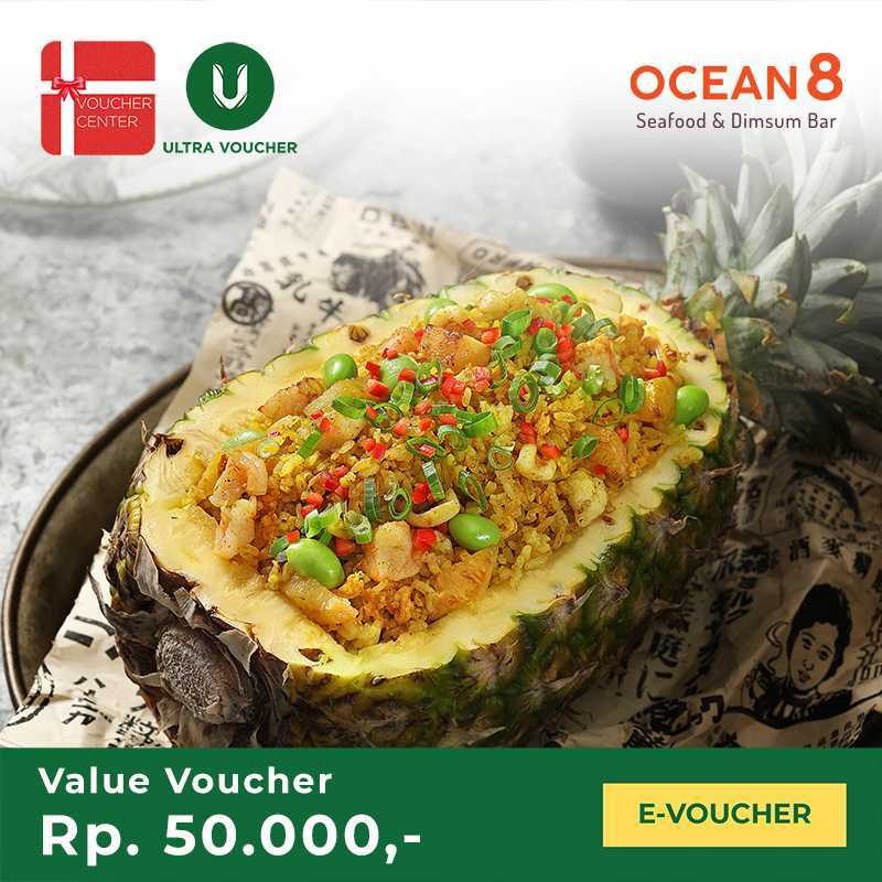 Promo Voucher Digital Ocean 8 Seafood & Dimsum Bar Rp. 50.000 Voucher