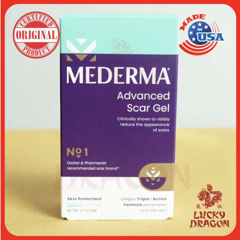 Jual Mederma Advanced Scar Gel Old and New Scars 20 Gram di Seller Lucky Dragon Batuampar