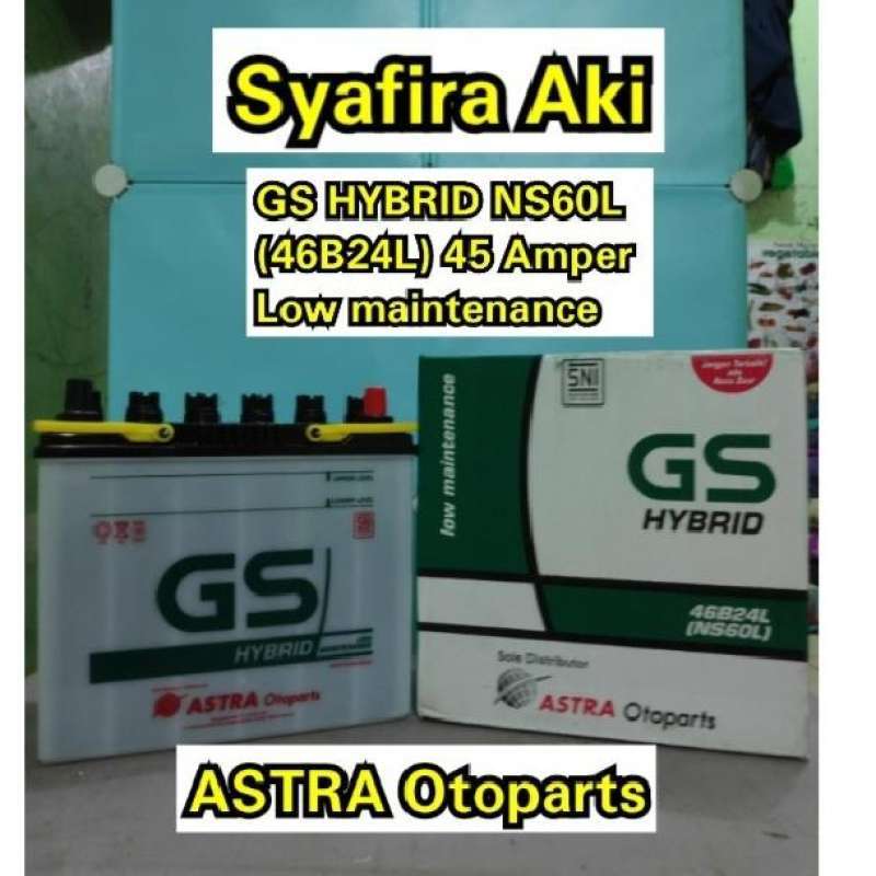 Promo Aki Ns60l Gs Hybrid (grandlivina 1.8l,aerio,karimun Estilo,baleno