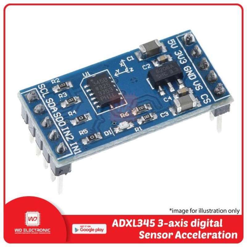 Jual ADXL345 3 Axis Digital Gravity Sensor Acceleration module Tilt