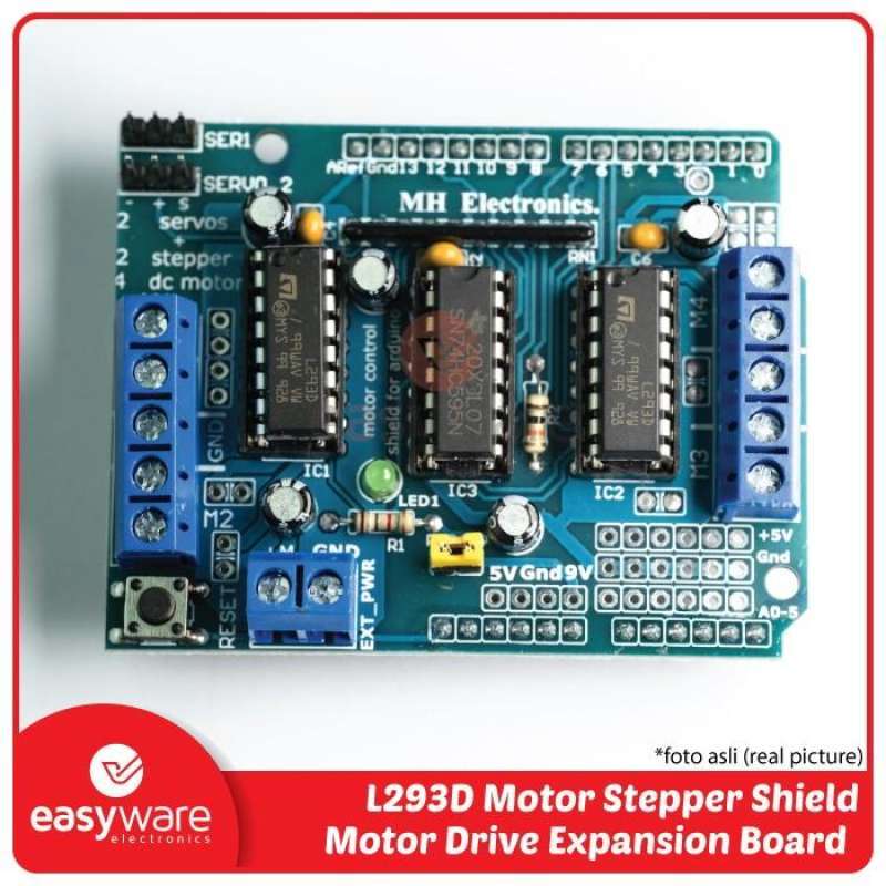 Jual L293d L293 Motor Driver Shield Di Seller Easyware Electronics