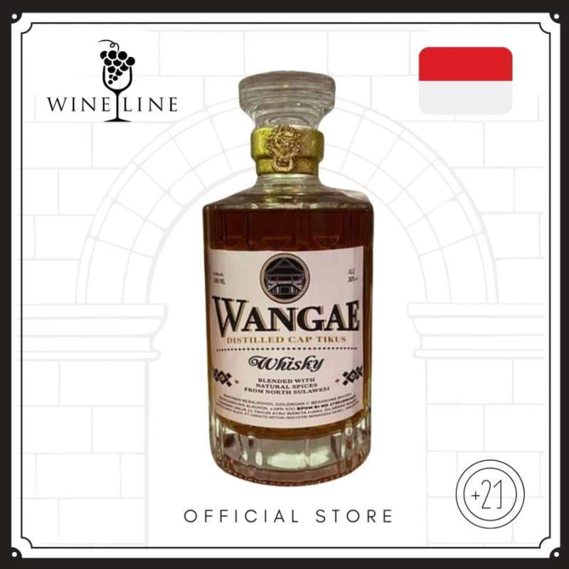 Jual MINAHASA WANGAE Distilled Cap Tikus Whisky 500ml Premium di