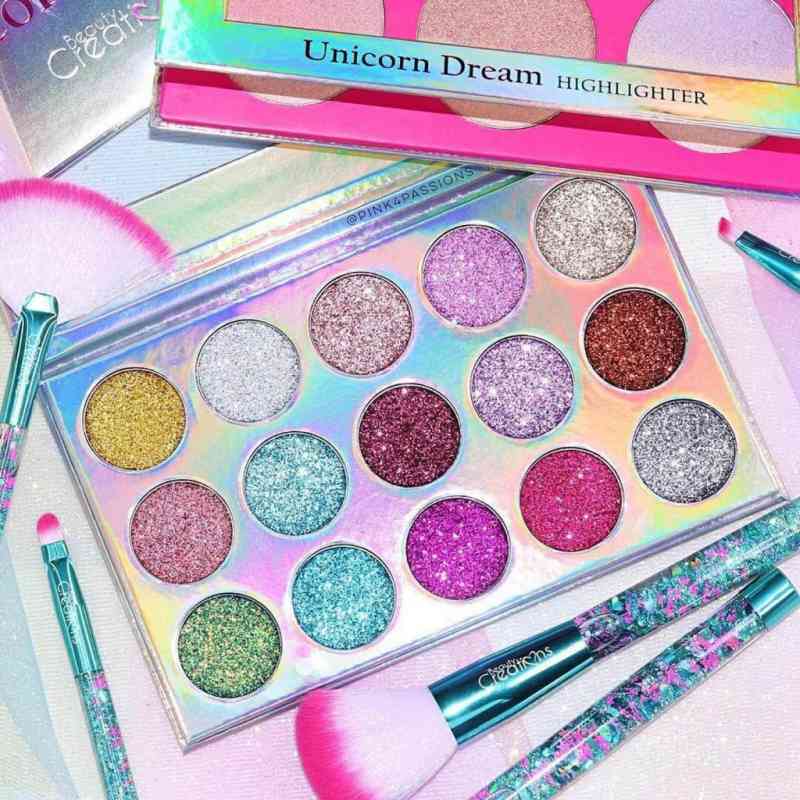 Jual Beauty Creation Unicorn Dream Glitter Eyeshadow Palette di Seller