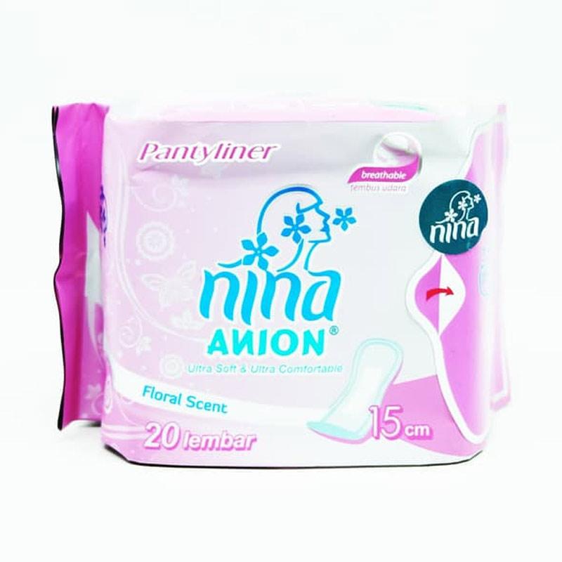 Jual NINA ANION PANTY LINER FLORAL SCENT 15 CM 20 PADS di Seller Wilson