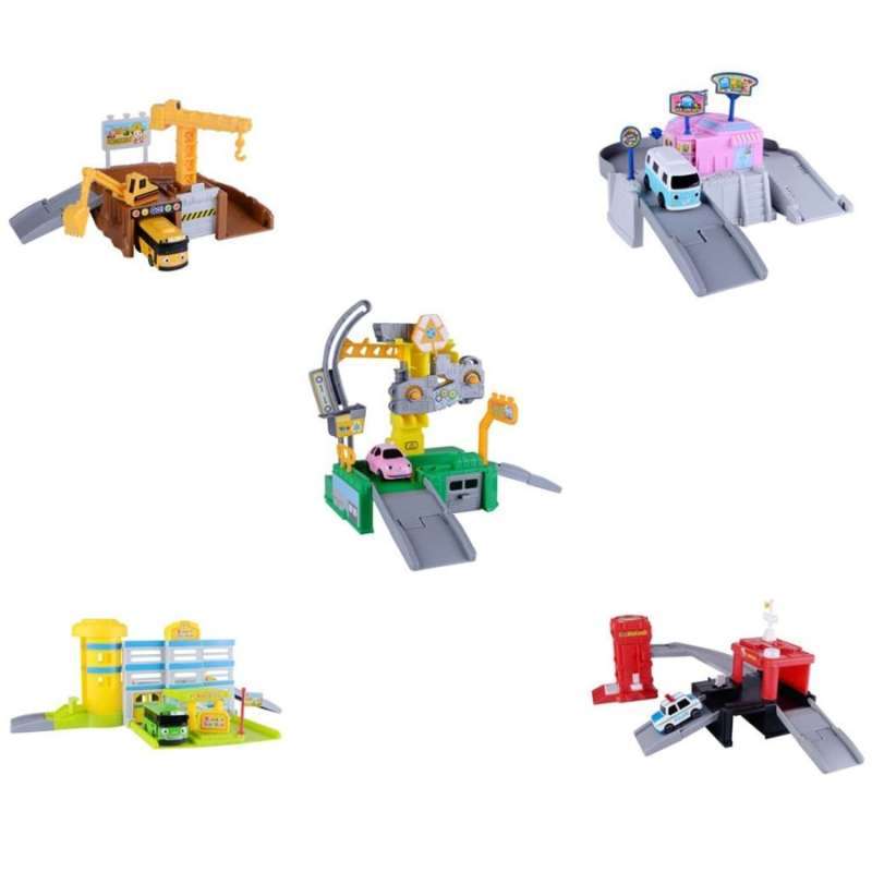 Jual TAYO THE LITTLE BUS TAYO CITY CONSTRUCTION SITE PLAYSET LANI di