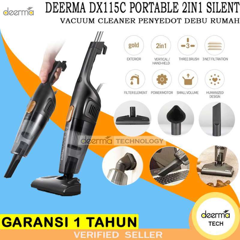 Promo SPECIAL DEERMA DX115C VACUUM VACUM CLEANER XIAOMI PENGHISAP DEBU