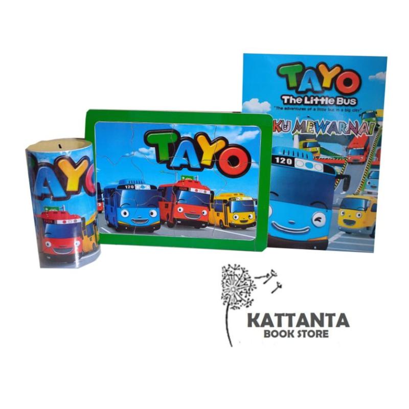 Mewarnai Gambar Tayo - Mewarnai Gambar