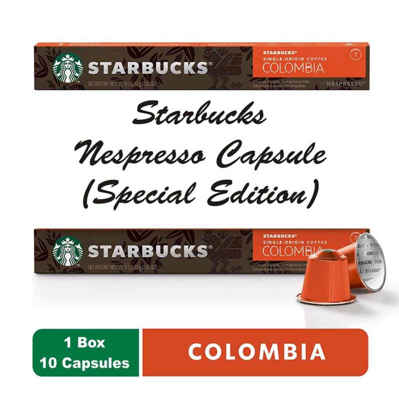 Jual Kapsul Nespresso Starbucks Colombia Single Origin Special Editon