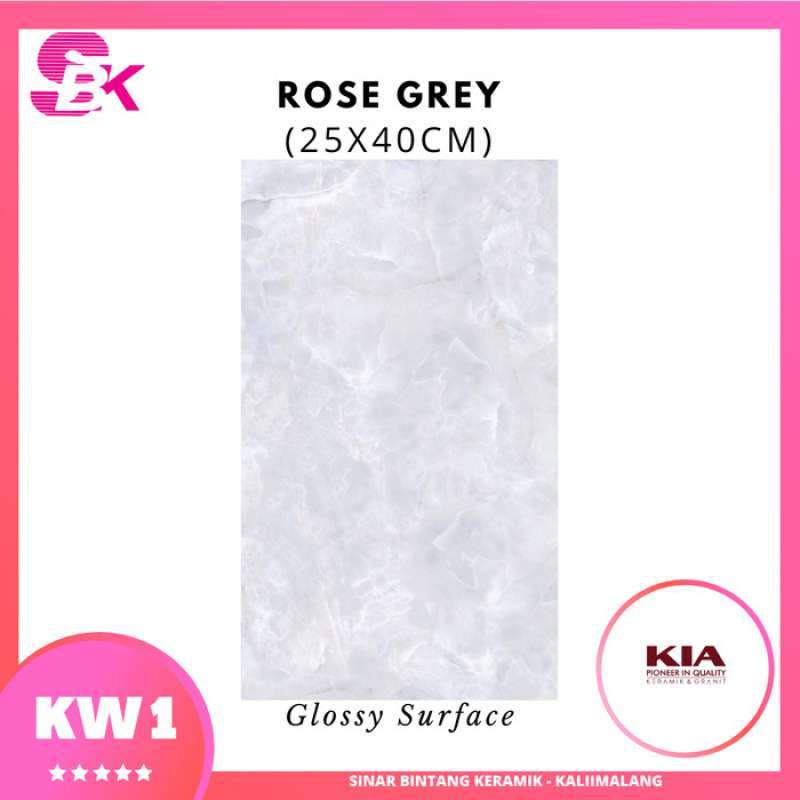 Jual Keramik Dinding Kamar Mandi 25x40 Rose Series Di Seller Slalu