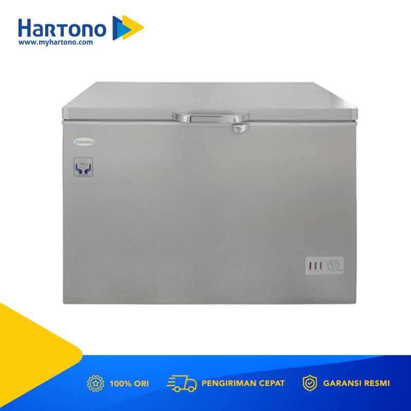 Jual Sansio Freezer Box Chest Freezer SAN333F_GREY di Seller MyHartono