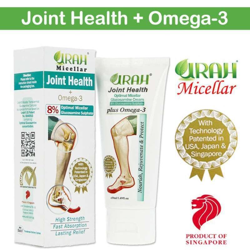 Promo Urah Joint Health Plus Omega 3 Cream 50g Diskon 11 di Seller