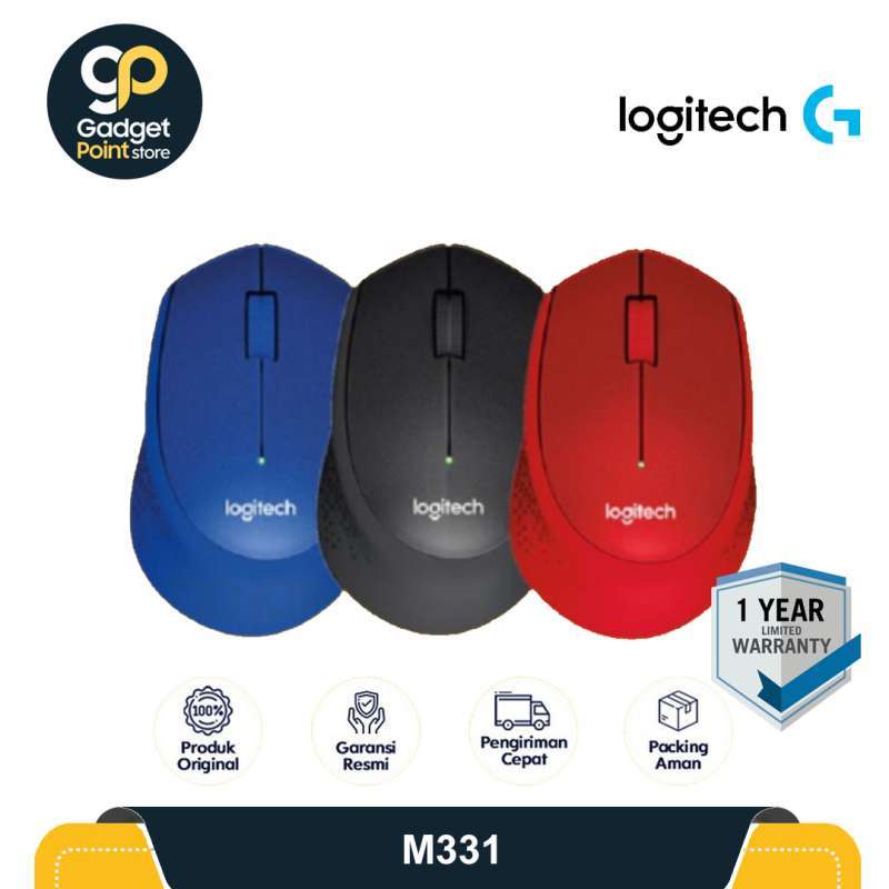 Jual Mouse Wireless Bluetooth Logitech M331 Di Seller Gadget Point ...