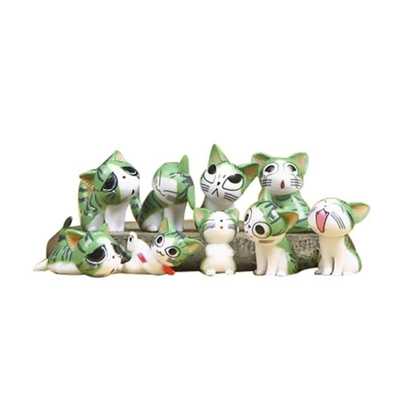 Jual Oem Kucing Miniatur Mini Figure [9 Pcs] Di Seller Uniquevisualshop ...