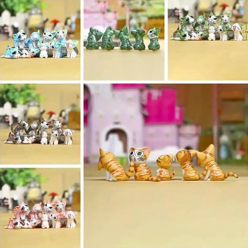 Jual Oem Kucing Miniatur Mini Figure [9 Pcs] Di Seller Uniquevisualshop ...