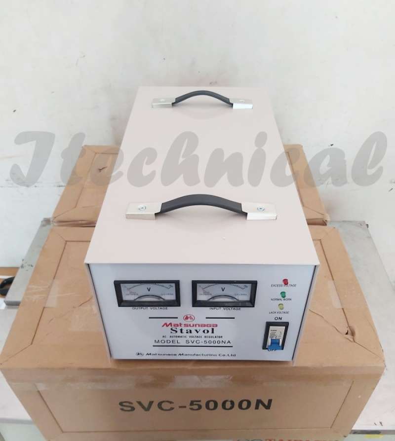 Promo Stavolt Svc 5000w Matsunaga / Stabilizer Svc 5000va Mts / 5000 ...