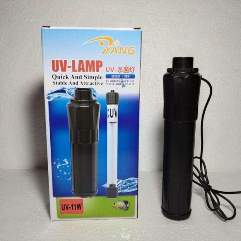 Promo Lampu Uv Aquarium Yang Uv Lamp 11W + Timer Diskon 12 di Seller