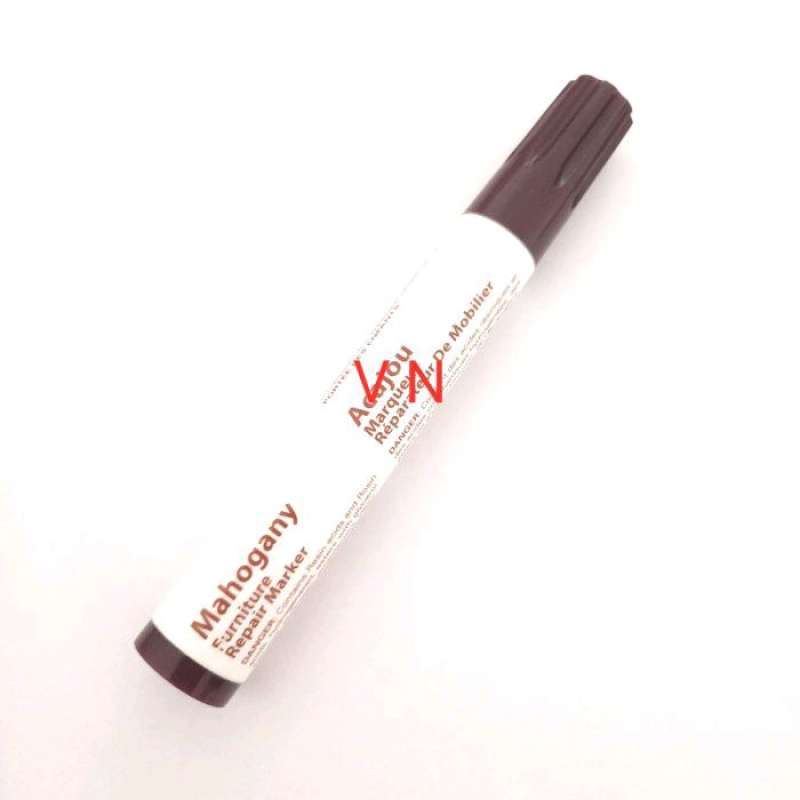 Jual Spidol Hpl warna mahogany/mahoni furniture touchup marker di