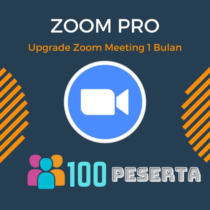 Promo Zoom Meeting Pro 1 Bulan Bulanan (30 Hari) Diskon 44 di Seller Virtual Store X Kab